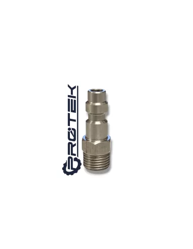 ProteK 1/8 NPT US stainless steel male coupling